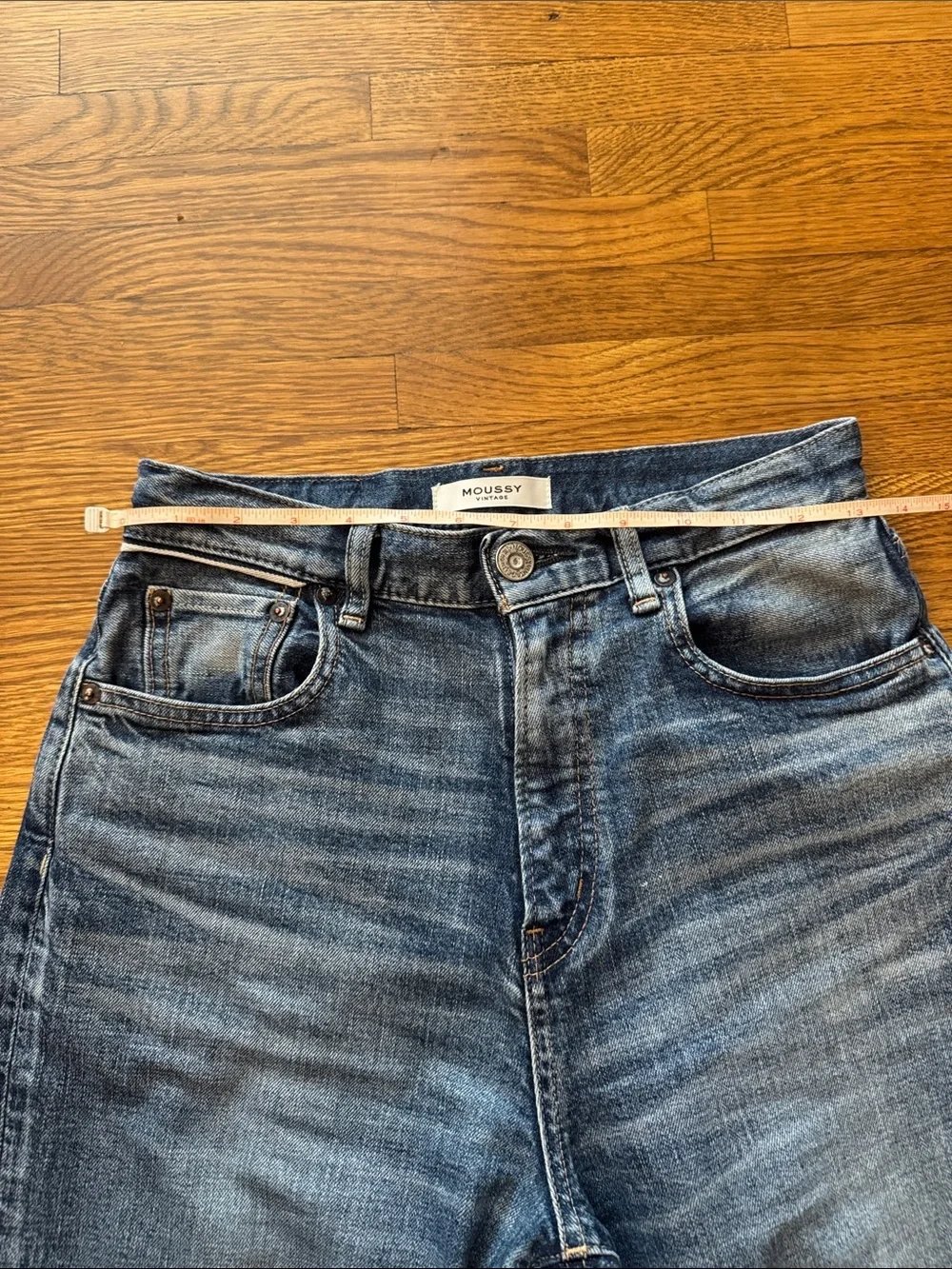 Moussy Evelyn Cropped Straight Hi Jean